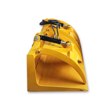 Bucket Grapple 72 84 Inch Best Hydraulic Root Grapple Bucket for Skid Steer Loader
